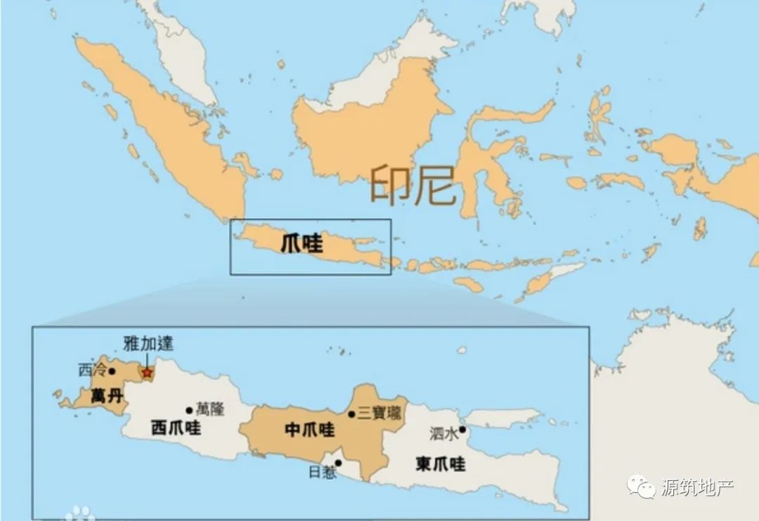 爪哇岛的工业发展与产业分布